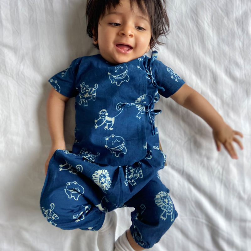 Organic Cotton Zoo Pyjama Pants. | Whitewater Kids