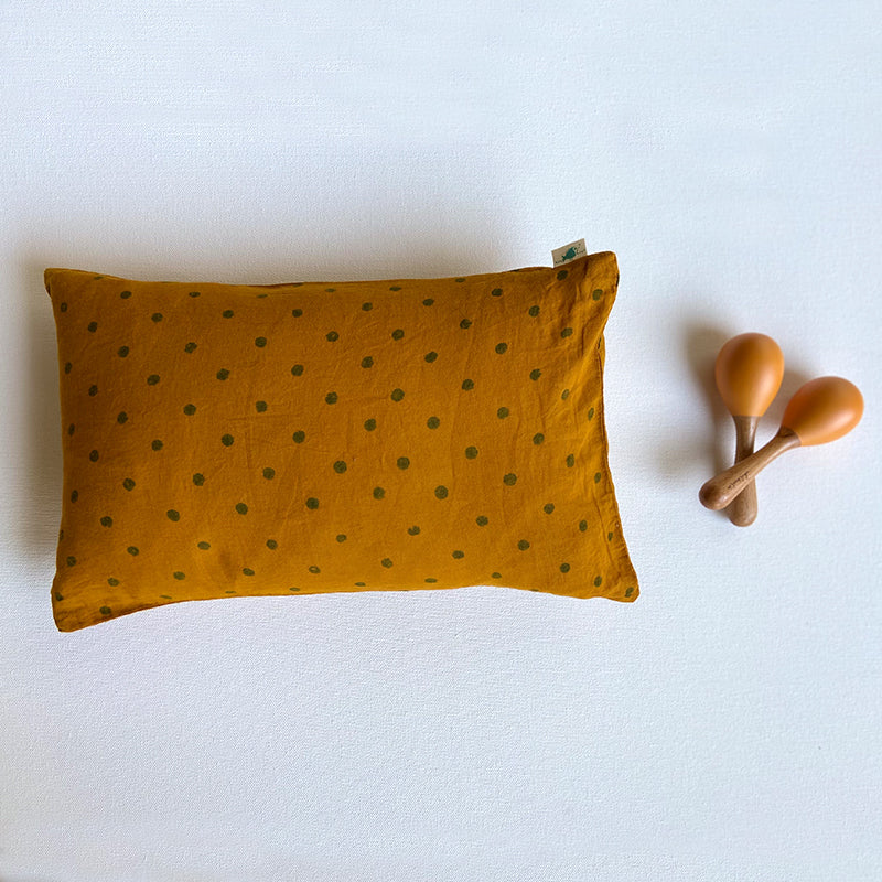 Organic Cotton Baby/Toddler Kapok Pillow & Maracas Gift Set  - Raidana