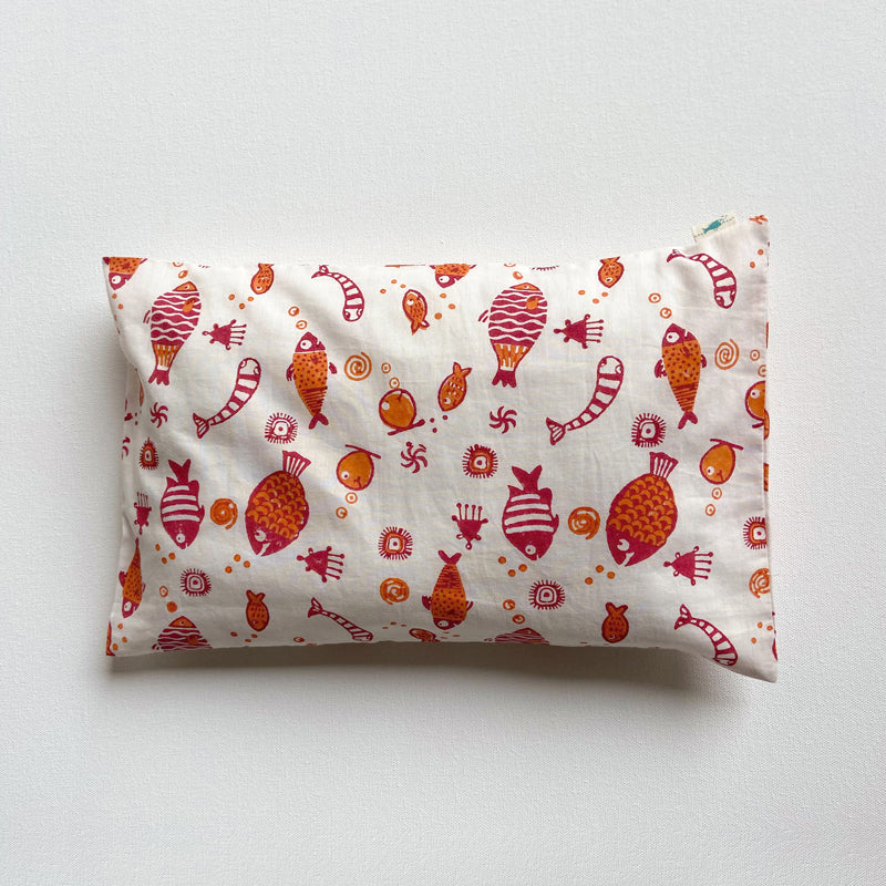 Organic Gift Set | Dohar+ Kapok Pillow - Koi