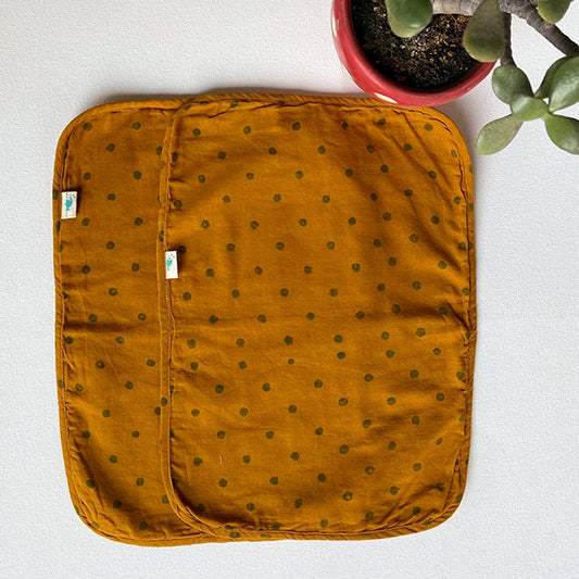 Organic Raidana Burp Cloth Set