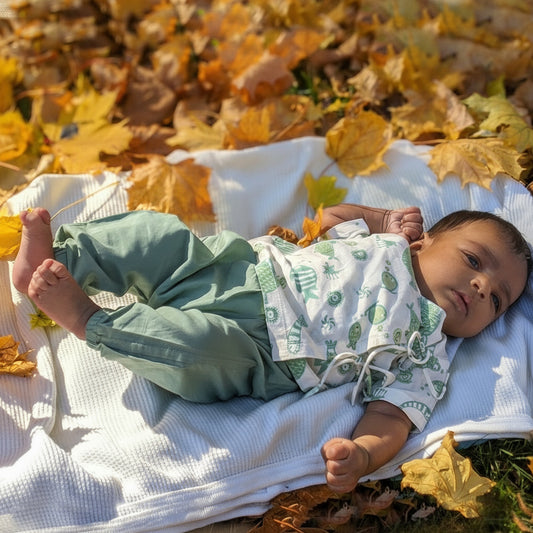 Apparel, Baby clothing, Infantwear, Newborn clothing. Organic Baby Clothing, Newborn Gift Set, sustainable baby, conscious clothing, baby kurta pajamas, baby angrakha, whitewater kids, 0-3 months, newborn baby clothes,