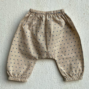 Organic Cotton Unisex Co-ord Set - Indigo Raidana Angrakha and Pajama Pants