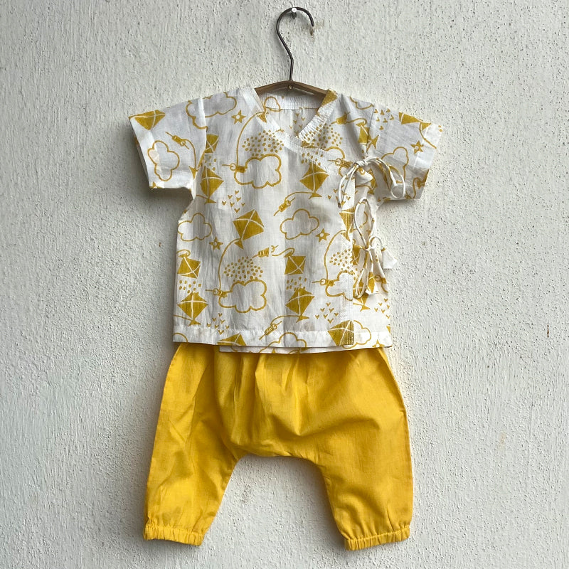 Organic Cotton Patang Angarakha / Kimono Top