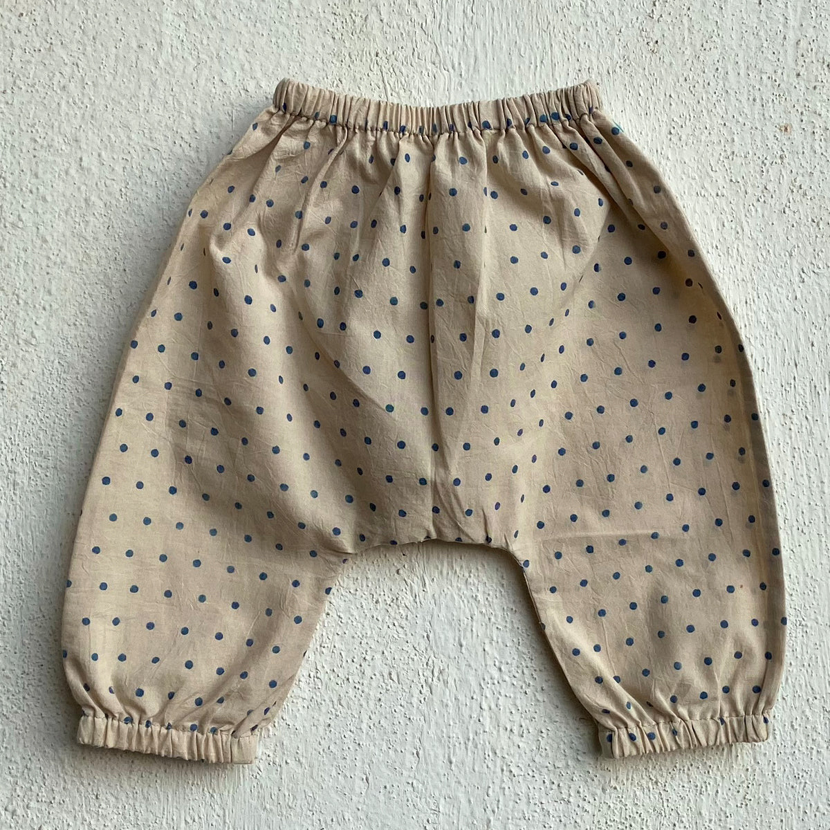 Organic Cotton Unisex Indigo Zoo Jhabla and Indigo Raidana Pajama Pants Set