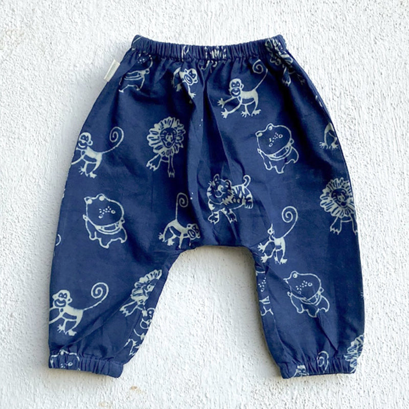 Lime Elephant Pajama Shorts