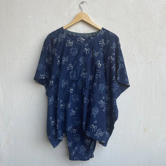 Organic Cotton Women Co-ord Kaftan Pant Set